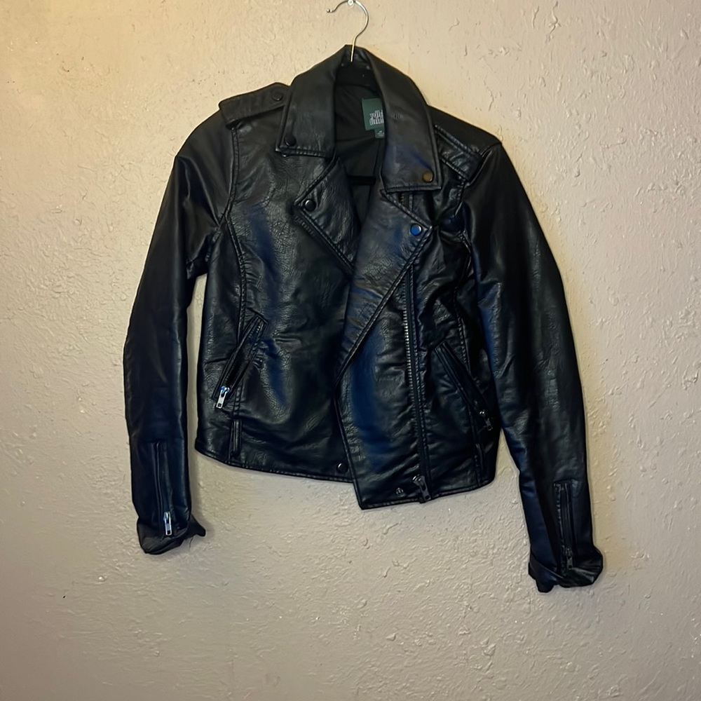 Wild Fable leather jacket in size xsmall